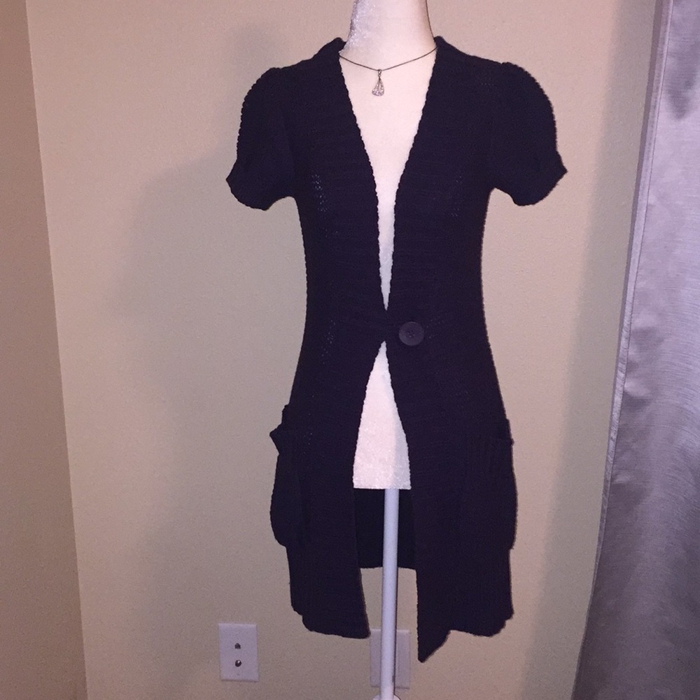 NWT Love always sexy long cardigan size S